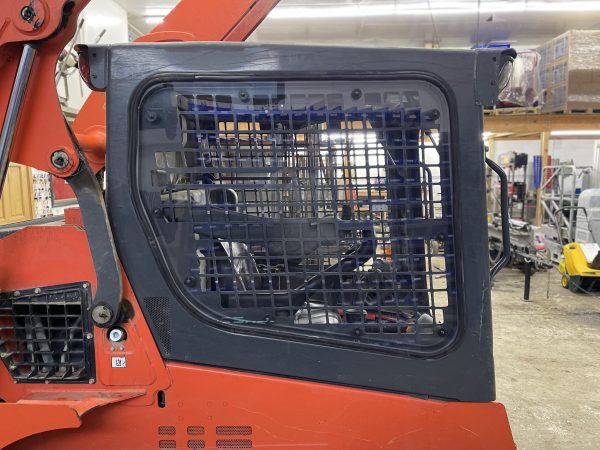 Kubota Skid Steer Side Window Replacement